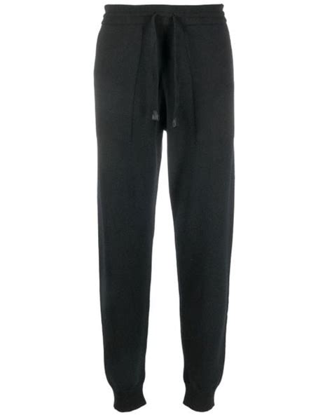 cashmere tracksuit bottoms.